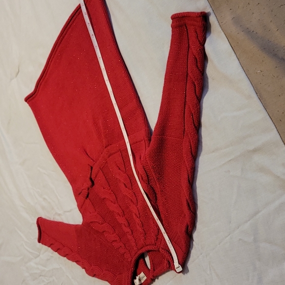 Girls Brand New Red Knit Sweater Dress. 3T  (Various sizes) - Picture 3 of 10
